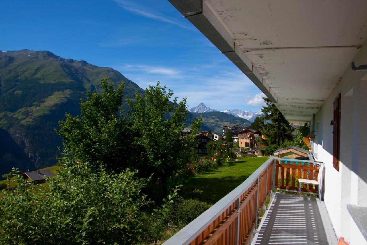 Haus Waldheim Grachen Apartamento Exterior foto